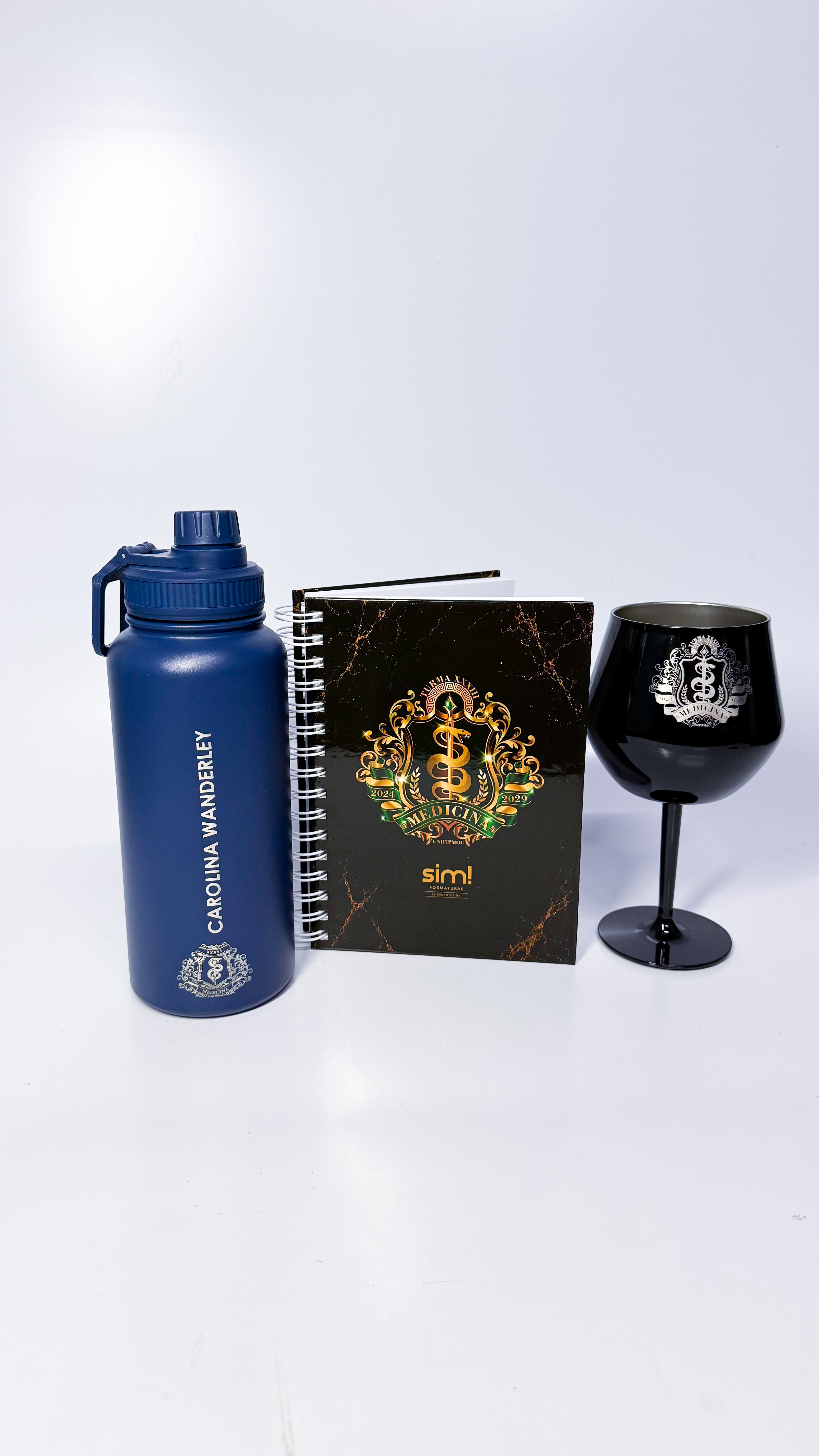 Kit formatura personalizado com brindes