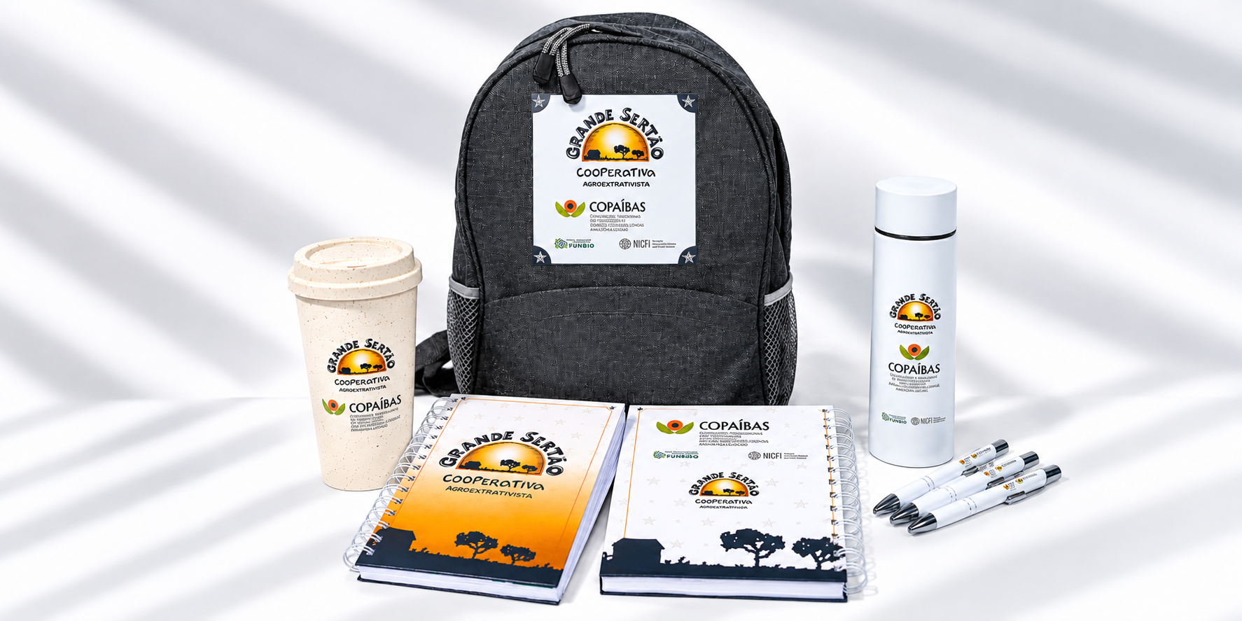 Kit de boas-vindas personalizado para empresas