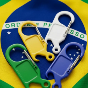 Chaveiro Mosquetão Resinado Personalizado